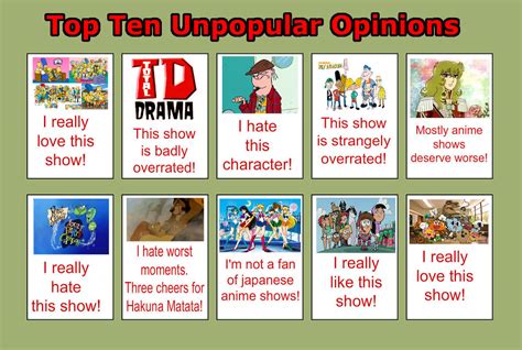 unpopular opinions|10 unpopular opinions.